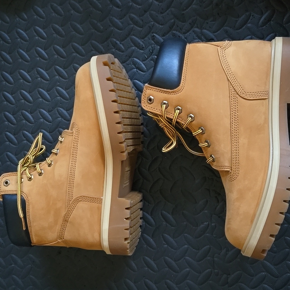 Timberland PRO Men's Wheat and Black Safety Boots Steel Toe - Picture 7 of 7